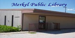 Merkel Public Library Logo